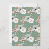 バニーラビットリースバースデーパーティー 招待状 (裏面)