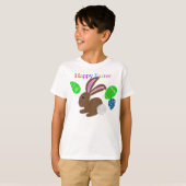 バニーラビット良い卵のパーソナライズ Tシャツ (正面フル)