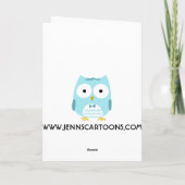 バニーラビ結婚ッツのおめでとう カード (裏面)