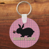 バニーラブキーチェーン キーホルダー (正面)