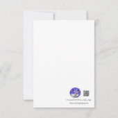 バニーラブバルーンサンキューカード サンキューカード (裏面)