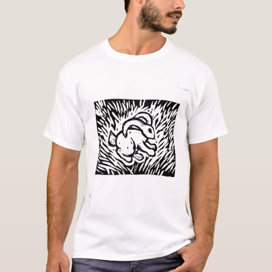 バニーリノプリントスタイルシャツ Tシャツ (正面)