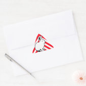 バニールヴラビットステッカー2 三角形シール (封筒)