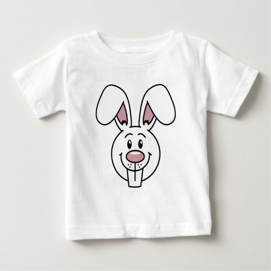 バニー乳児Tシャツ ベビーTシャツ (正面)