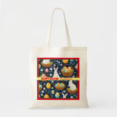 バニー人気があるハッピーイースターコレクション トートバッグ (正面)