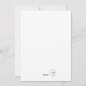 バニー付きクリスマスカード シーズンカード (裏面)