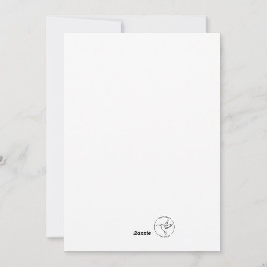 バニー付きクリスマスカード シーズンカード (裏面)