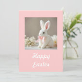 バニー付きピンクのイースターカード シーズンカード (スタンド正面)