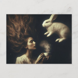 バニー付き紅茶 ポストカード