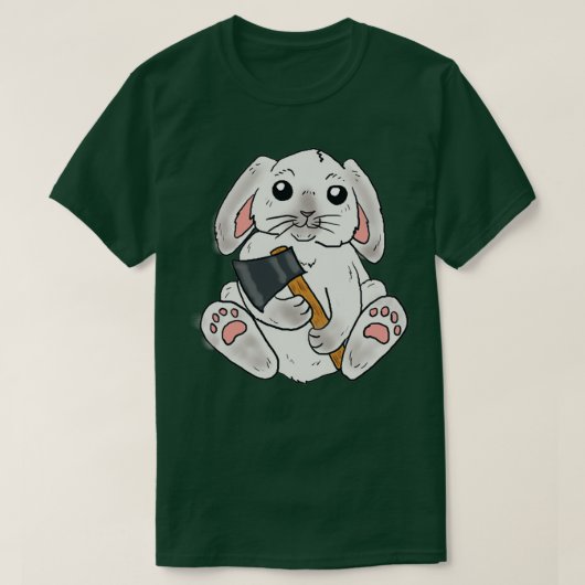 バニー刃 Tシャツ (デザイン正面)