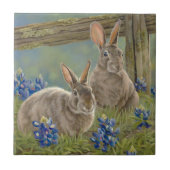 バニー及びBluebonnets タイル (正面)