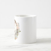 バニー大切ラビットと春の花 コーヒーマグカップ (中央)