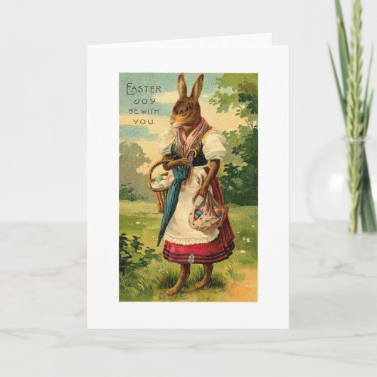 バニー夫人が復活の喜びをもたらす シーズンカード (正面)