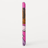 バニー女の子らしラビットハググラフィックピンク Case-Mate iPhoneケース (裏面/左)