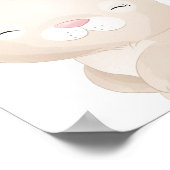 バニー子供部屋ポスターフォレスト動物キッズ ポスター (角)