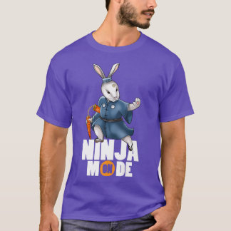 バニー忍者モードナンチャックスケンドカタナ武術Ar Tシャツ