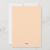 バニー応援とホッピーのクリスマスの願い シーズンカード (裏面)