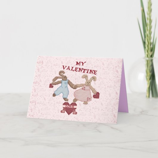 バニー愛バレンタイン シーズンカード (正面)