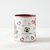 バニー愛マグ ツートーンマグカップ (中央)