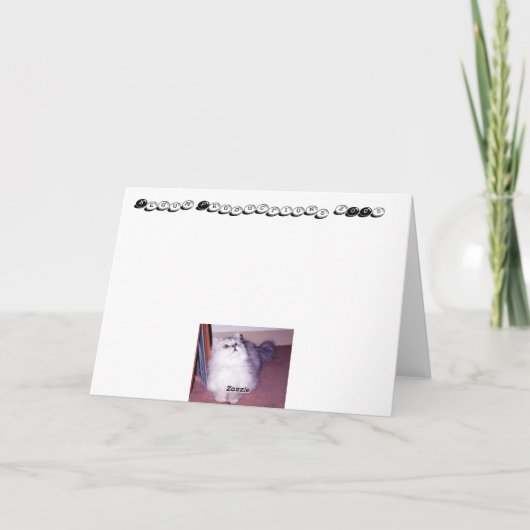 バニー愛記念日 カード (裏面)