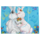 バニー抱き枕 – ハグ ラージペーパーバッグ (裏面)