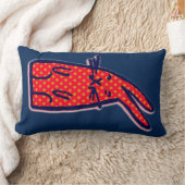 バニー枕を抱き締める ランバークッション (ブランケット)