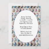 バニー格言インバスケットイースターエッグ狩り 招待状 (裏面)