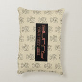 バニー模様 アクセントクッション (裏面(縦))