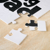 「バニー狩り分隊」パズルパーソナライズされた。 ジグソーパズル (側面)