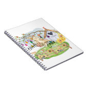 バニー祝イースターの日 ノートブック (右側)