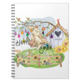 バニー祝イースターの日 ノートブック (正面)