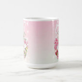 バニー祝イースターデーコーヒーマグ コーヒーマグカップ (中央)