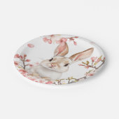 バニー紙プレート ペーパープレート (アングル)