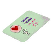 バニー考えの仲間だ マグネット (左側)