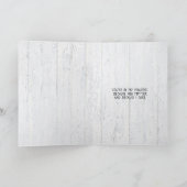 バニー考えるズ・オブ・ユー カード (内部)