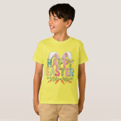 バニー耳ハッピーイースター Tシャツ (正面フル)