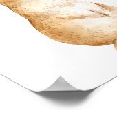 バニー自然ウッドランド子供部屋デコール ポスター (角)