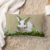 バニー装飾用クッション ランバークッション (ブランケット)