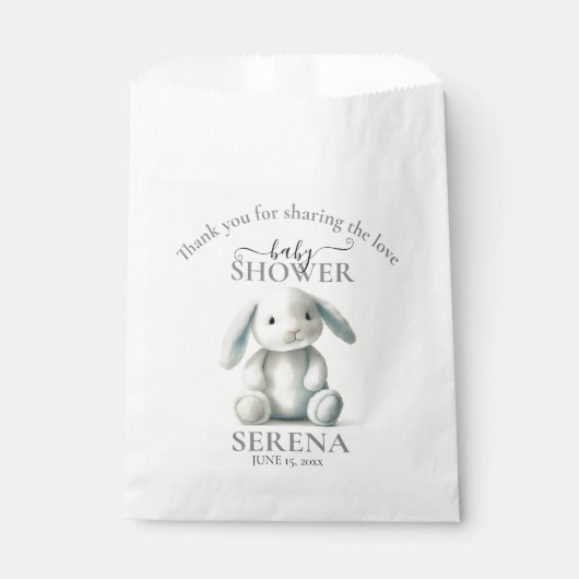 バニー詰まったバニーシャワー フェイバーバッグ (正面)