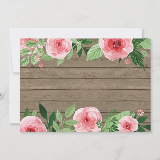 バニー誕生日ガールイースターエッグ1st最初の誕生日 招待状 (裏面)