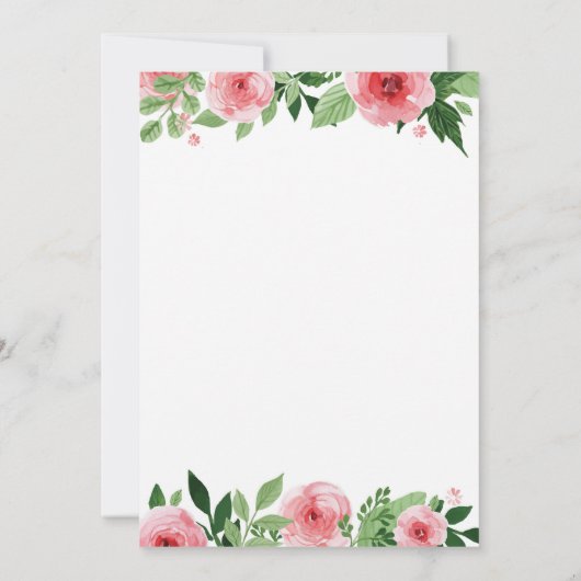 バニー誕生日ガールイースターエッグ1st最初の誕生日 招待状 (裏面)