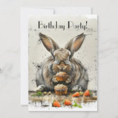 バニー誕生日パーティー シーズンカード (正面)