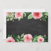 バニー誕生日ボーイイースターエッグ第1誕生日 招待状 (裏面)