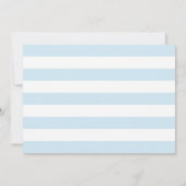 バニー誕生日ボーイイースターエッグ1st最初の誕生日 招待状 (裏面)