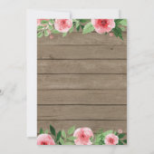 バニー誕生日ボーイイースターエッグ1st最初の誕生日 招待状 (裏面)