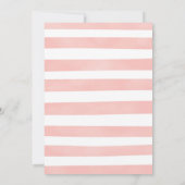 バニー誕生日招待状 招待状 (裏面)