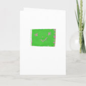 バニー誕生日招待 招待状 (裏面)