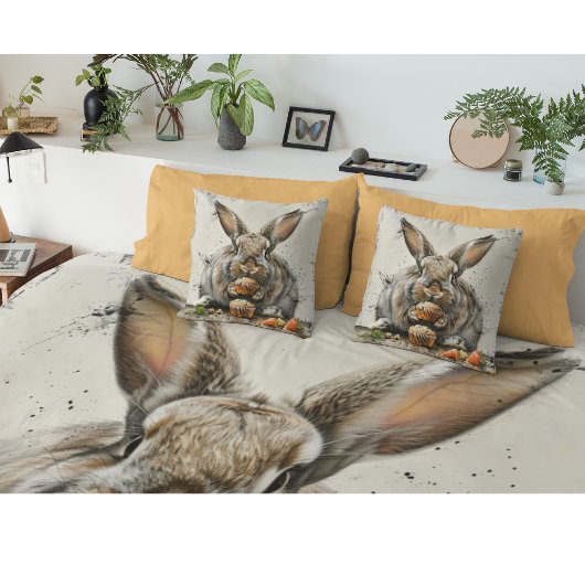 バニー誕生日 クッション