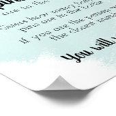 バニー赤ちゃんシャワーゲーム ポスター (角)