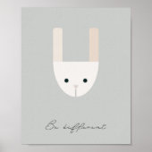 バニー違うキッズは中立的なポスター ポスター (正面)